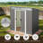 6 ft. W x 4 ft. D Metal Vertical Storage Shed-90872429