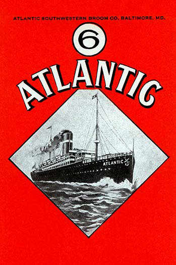 Atlantic 6-impression d’art graphique, H 30 po x l 20 po