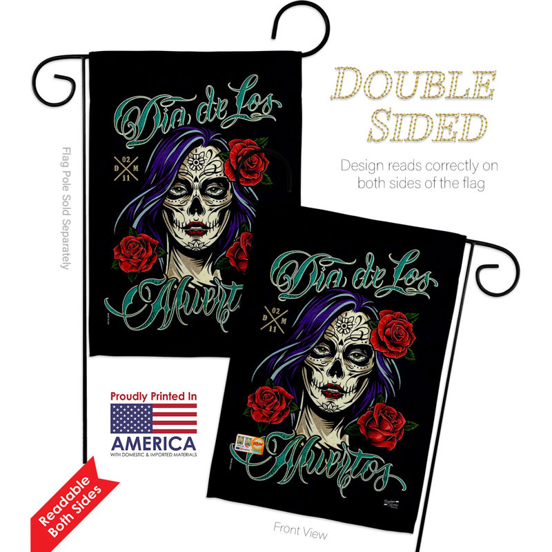 Ensemble de drapeaux en polyester 18,5 po x 13 po Catrina
