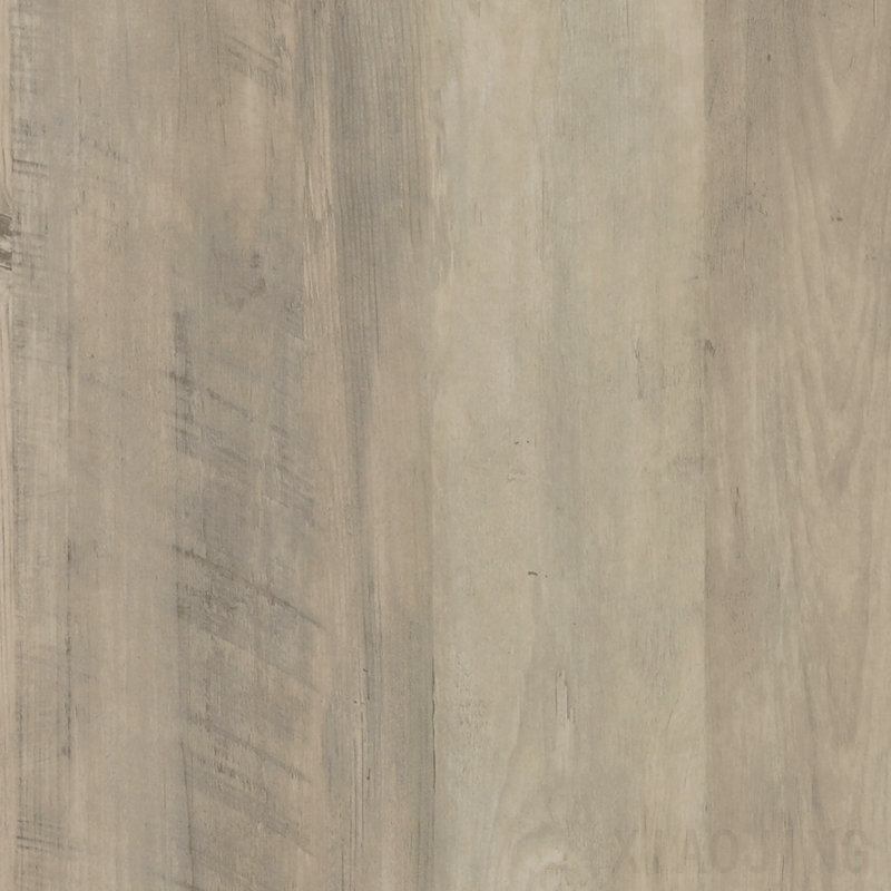 Table de bout carrée en bois d'ingénierie vieilli, Beige, 23" H x 23.5" L x 23.5" W
