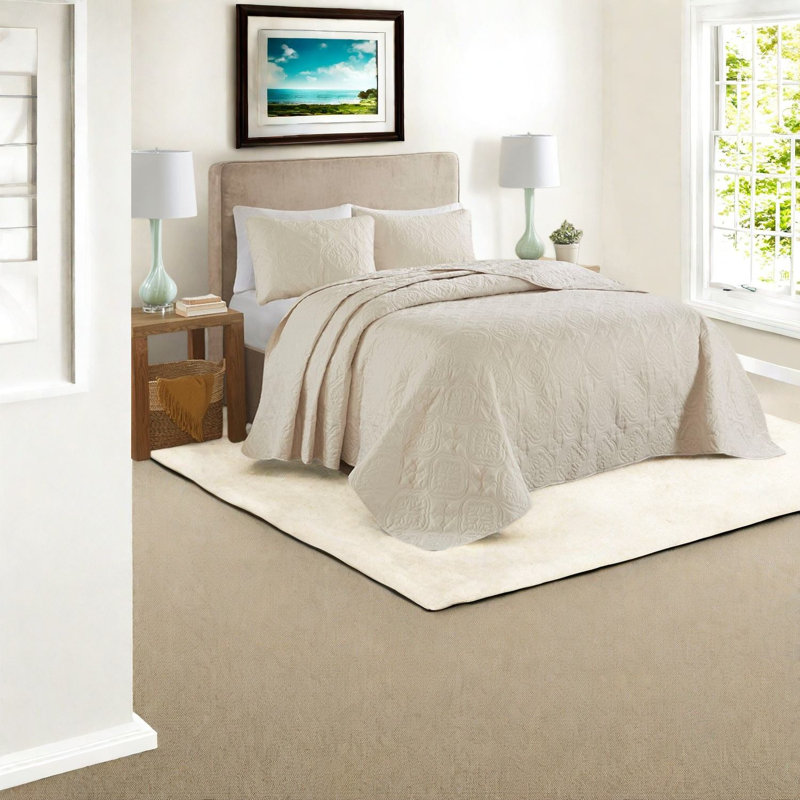 Oversized Microfiber Bedding Sets, Reversible Medallion Style For Home