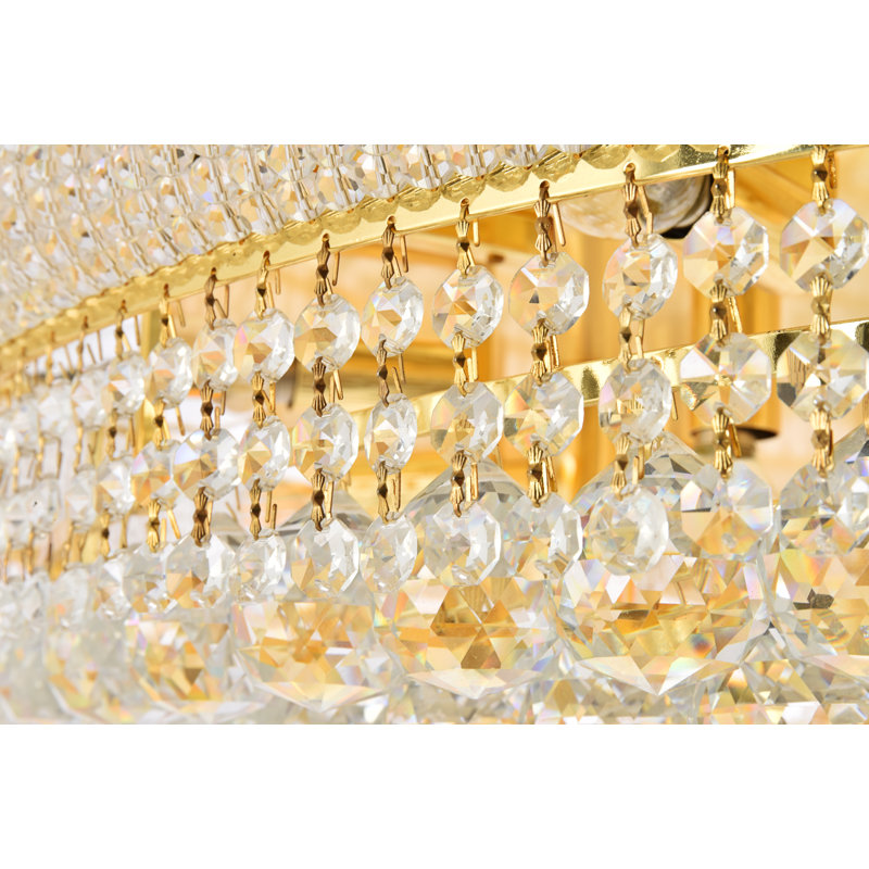 Ston Easton Flush Mount, Gold