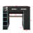 Full Size Wood Loft Bed With Desk,Wardrobe,Ample Storage Space,And RGB LED Light-668867109