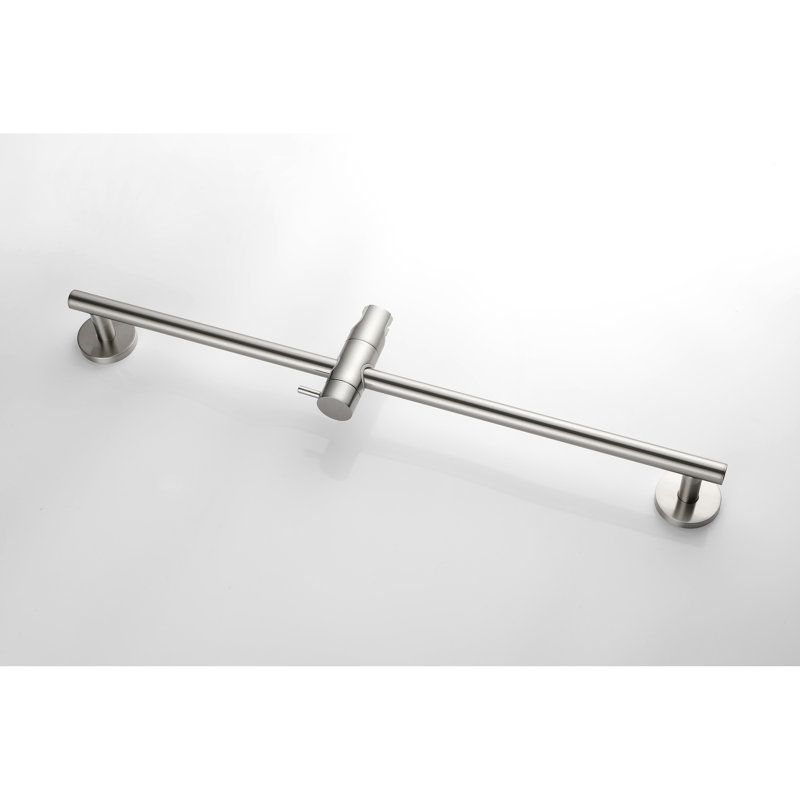 Height Adjustable Handheld Shower With 28 - Inch Slide Bar And 59 Hose, Brushed Nickel Stainless Steel, Robust Design, Different Spray Patterns For Various Situations Hose Shower, Adaptable Property,
