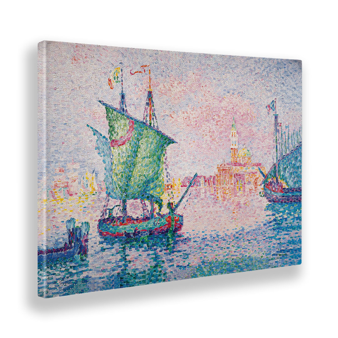 Acrylbild Venedig die Wolke von Paul Signac