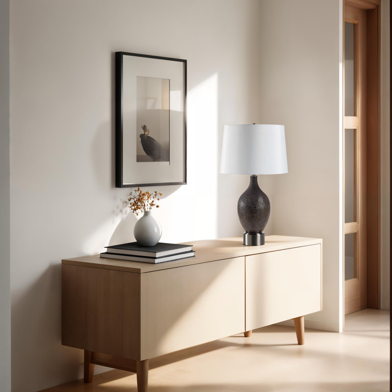 Lampe de table Napora, Argent argent