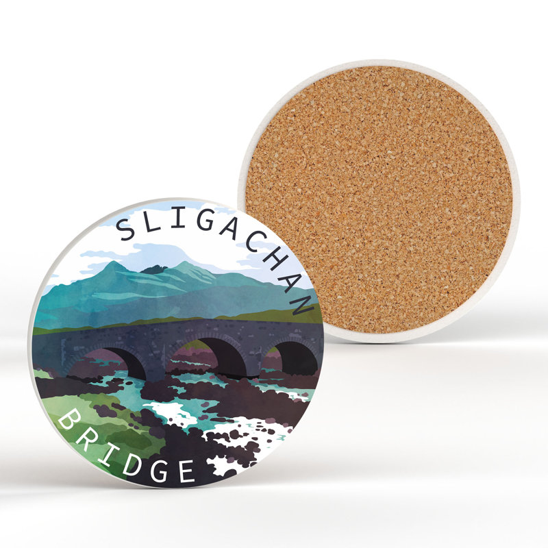 Ceramic Round 1 Piece Coaster