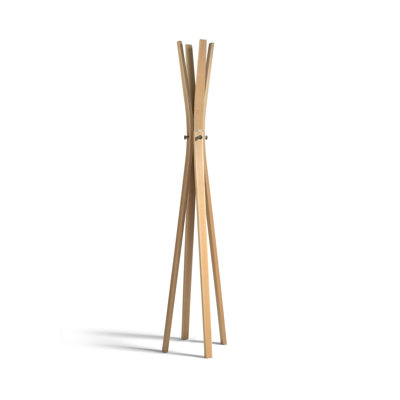 Solid Wood Coat Rack