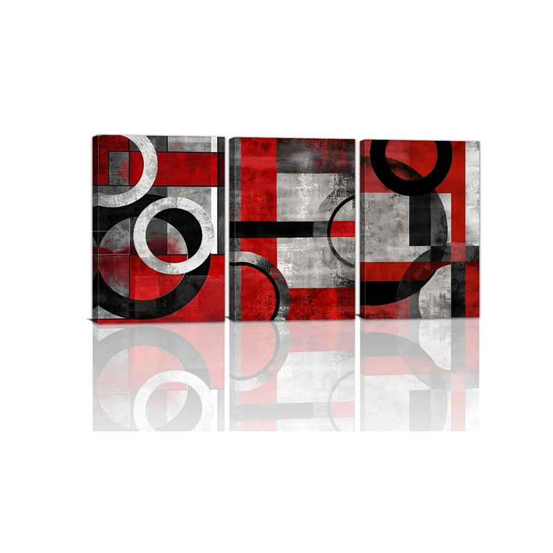 3 Piece Wrapped Canvas Print