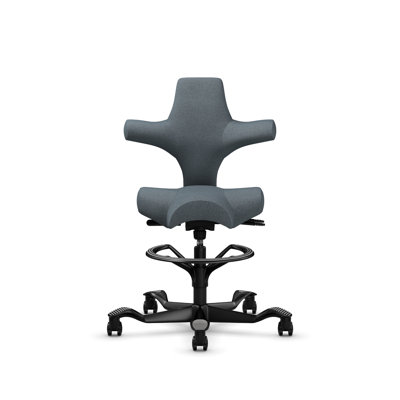 HÅG Capisco Adjustable Sit-to-Stand Height Chair with Footring