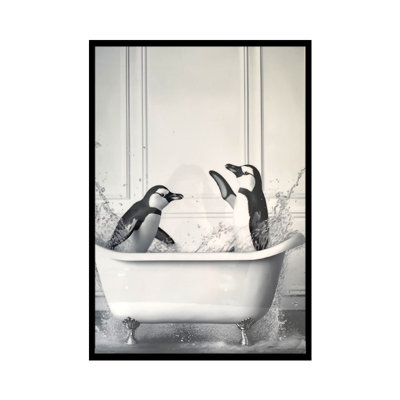 Suds & Waddle, art encadré