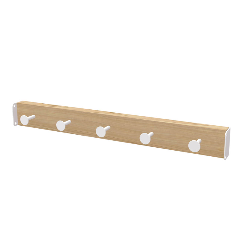 Branch Hook Rail, Natural/White