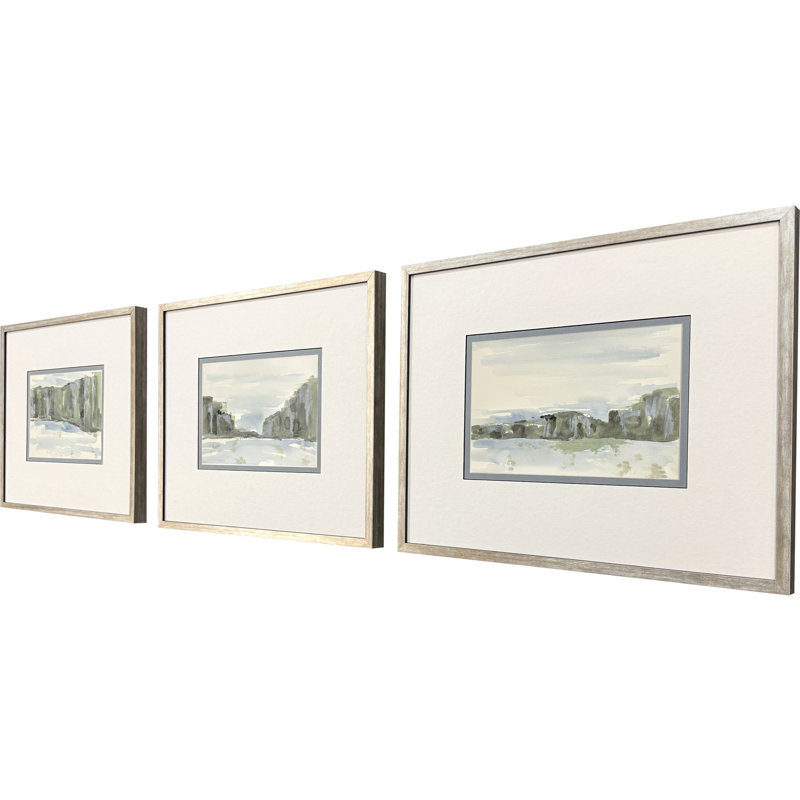 «Distant Landscape II», art encadré