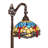 60.5"H Tiffany Hanginghead Dragonfly Bridge Arm Floor Lamp