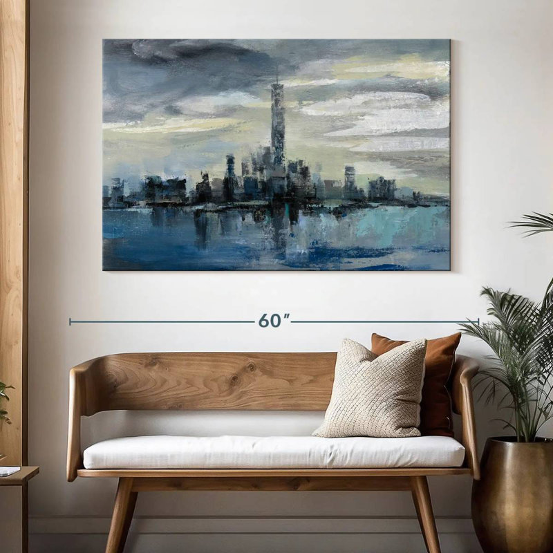 Sireci Manhattan Winter, 34" H x 51" W