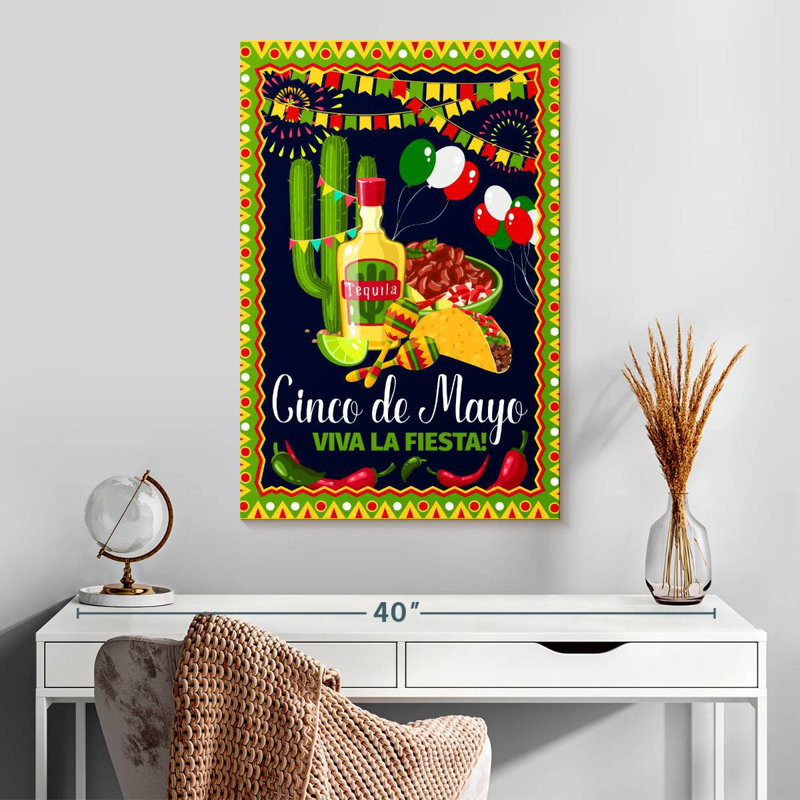 Cinco De Mayo Holiday, H 48 po x l 32 po