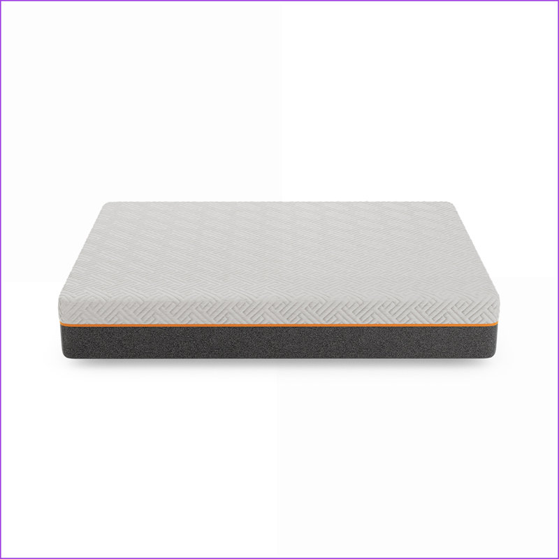 Matelas Matelas pour grand lit hybride moyen 11,5 "MLILY Fusion Supreme | Mousse + ressort | Blanc cassé