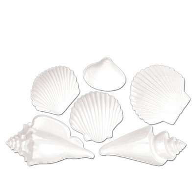 Coastal Abstract Wall Decor on Molded Plastic