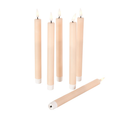 Bougies sans flamme pour l'intérieur et l'extérieur avec télécommande Wax