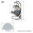 2 Person Wicker Swing Chair with Cushions