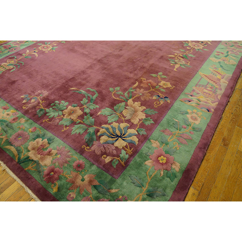 Autre tapis antique en laine Art déco