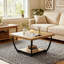 Frame Coffee Table with Storage