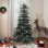 Sapin de Noël 7,5 pi avec lumières multimodes