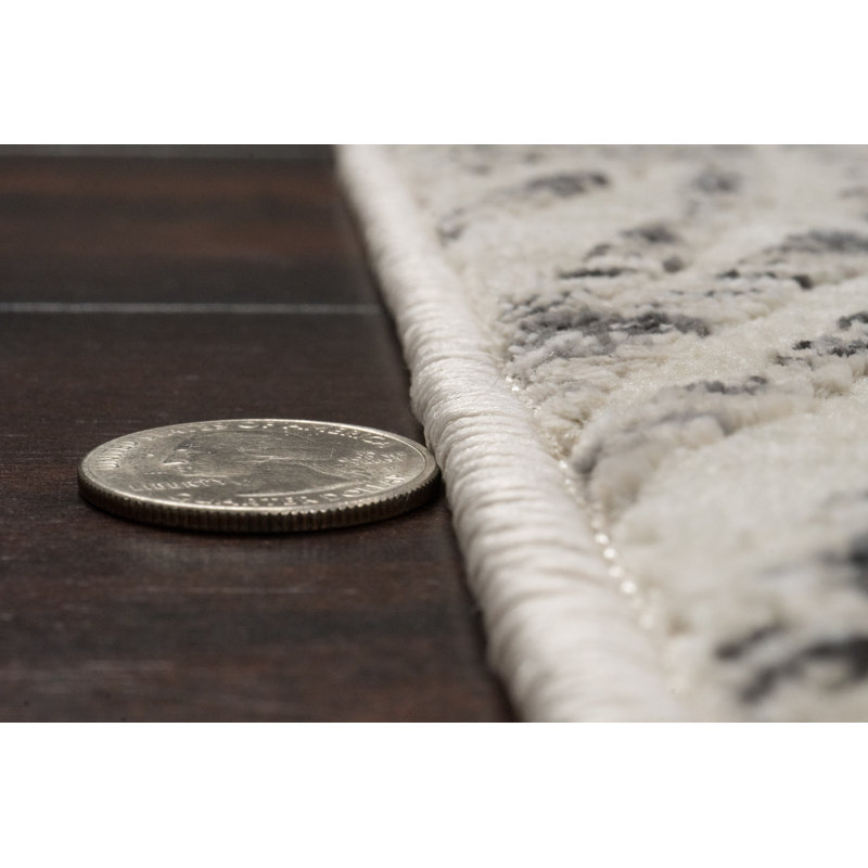 Gadberry 17554-990 GREY/DK GREY, Runner 2'2" x 7'