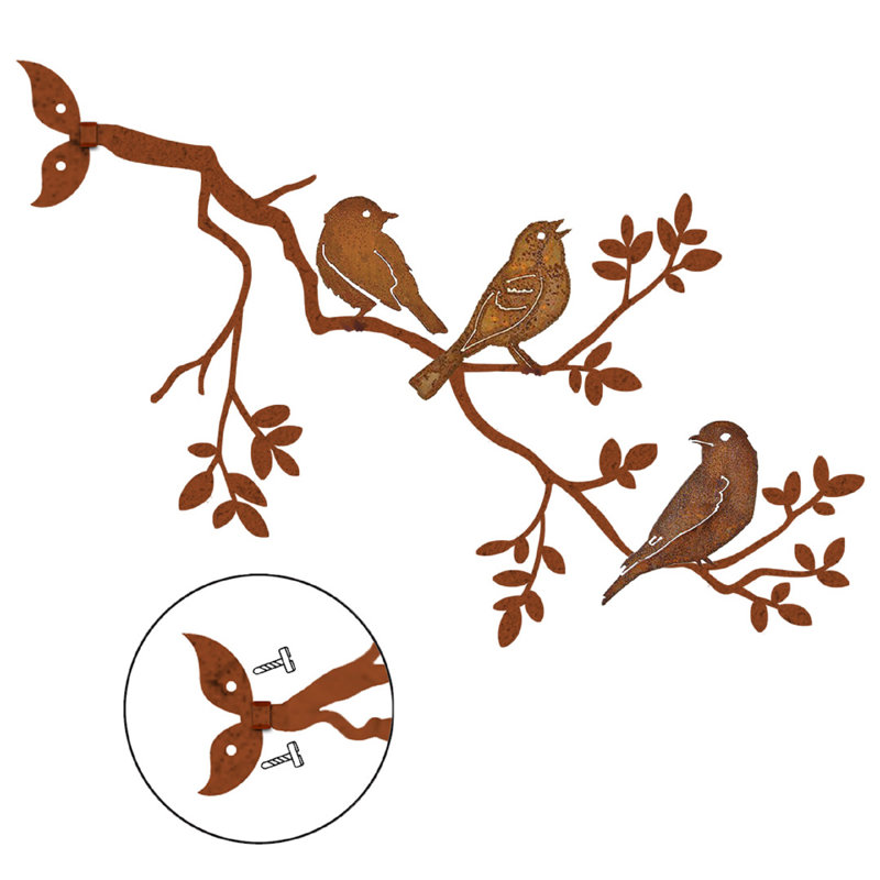 Manrique Steel Animals Wall Decor