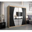 Daucourt 3 Door Sliding Wardrobe-71486064-88250155
