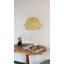3D Metal Mandala Lotus Flower Wall Art - Boho Geometric Wall Decor, Ready to Hang, Gold/Black-963985106