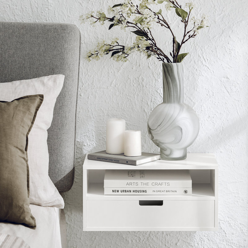 Gibsonburg 45cm W Bedside Table