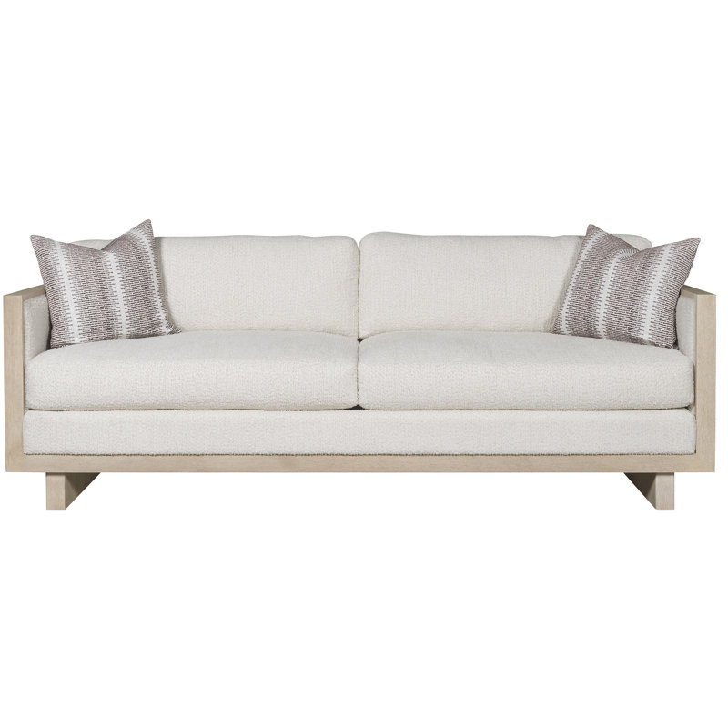 Attitude Two Seat Sofa, Worthy Snow, Casa Blanca