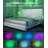 Modern Wingback Upholstered Platform Bed Frame With Galaxy Projector & USB Charging Port, LED Bed Frame With Adjustable Headboard, Easy Assembly, Heavy-Duty Steel Slat Support, No Box Spring Needed, Keyt-1594219914-1594219913