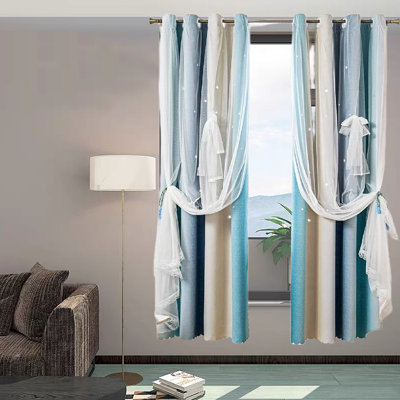 Paire de rideaux obscurcissant avec œillets Star