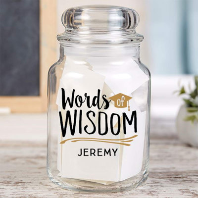 Pot personnalisé Graduation Wishes & Memories