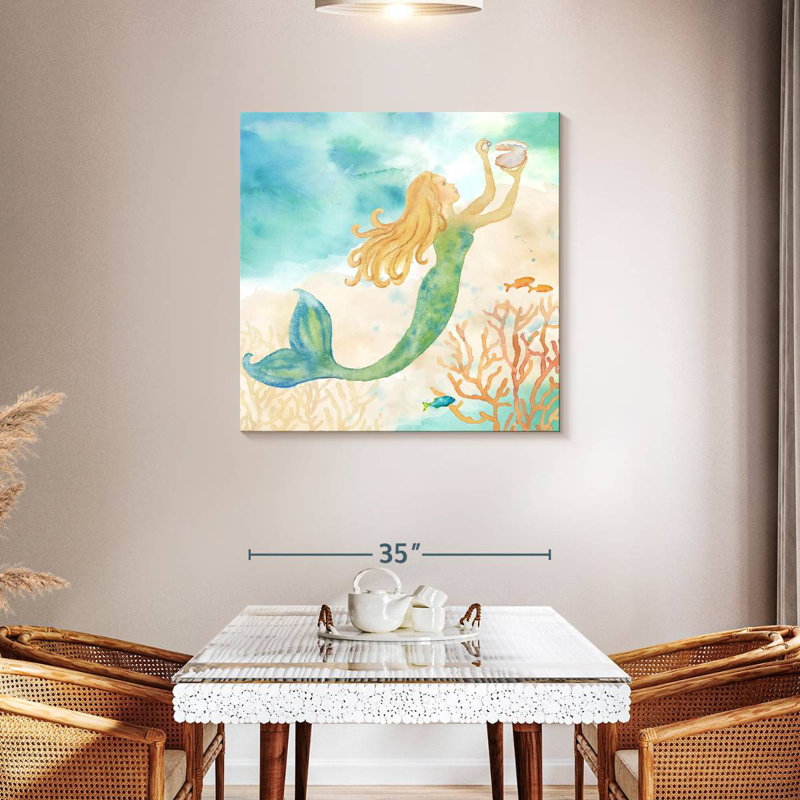 Ashelle Sea Splash Mermaid I, H 36 po x l 36 po
