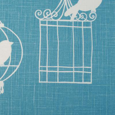 Delfina Print Fabric, Aquadisiac