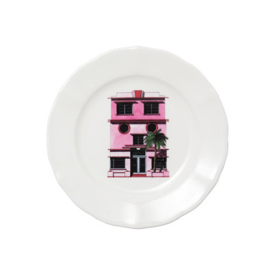 Assiette 6 po Thibaud Herem Objet (Village)
