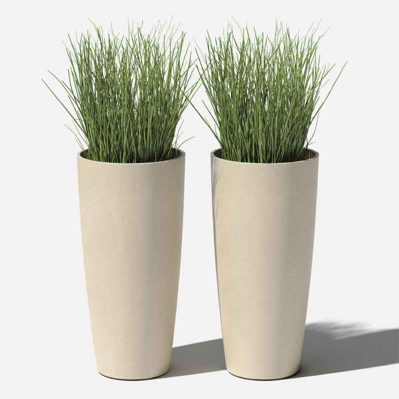 Mason Series Selena Planter, 2, Sand