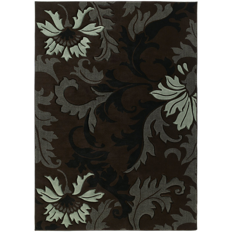 Domita Floral Indoor Rug, Rectangle 7'10" x 10'6"
