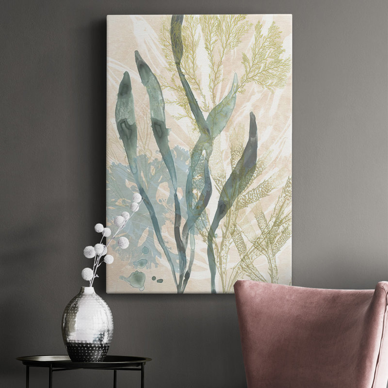 Vintage Ocean Jewels II - impression sur toile tendue, H 36 po x l 24 po x P 1,5 po