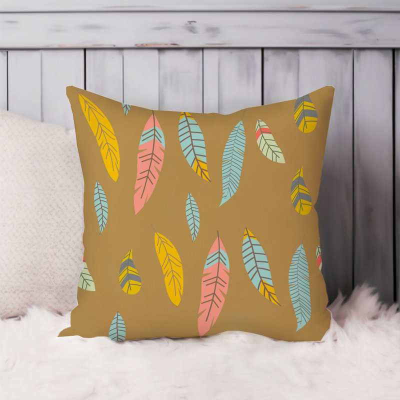 Bohemian Feather III Feather Bohemian, 18" x 18"