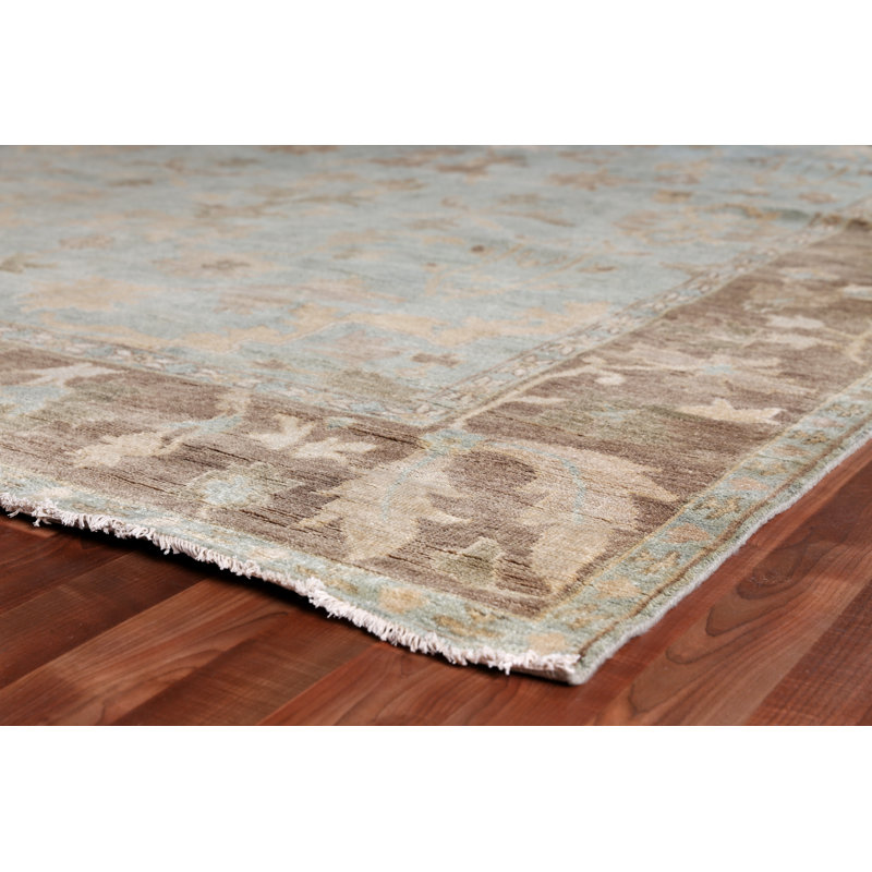 Antique Weave Oushak Wool Oriental Area Rug, Rectangle 10' x 14'
