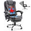 Fauteuil de direction ergonomique chauffant Nola-306123244