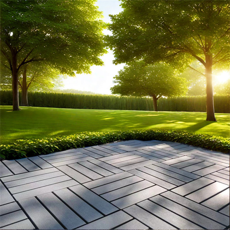 54 Pack Interlocking Plastic Deck Tiles