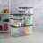 Sterilite Clear Plastic Stacking Storage Containers w/ Lid-98364550-98364546
