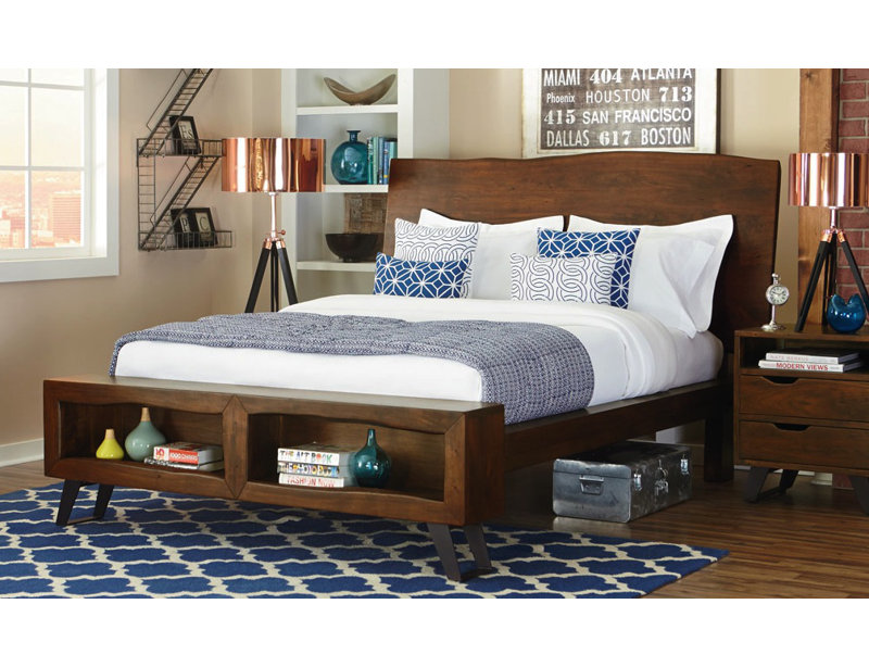 Aspen Solid Wood Bed