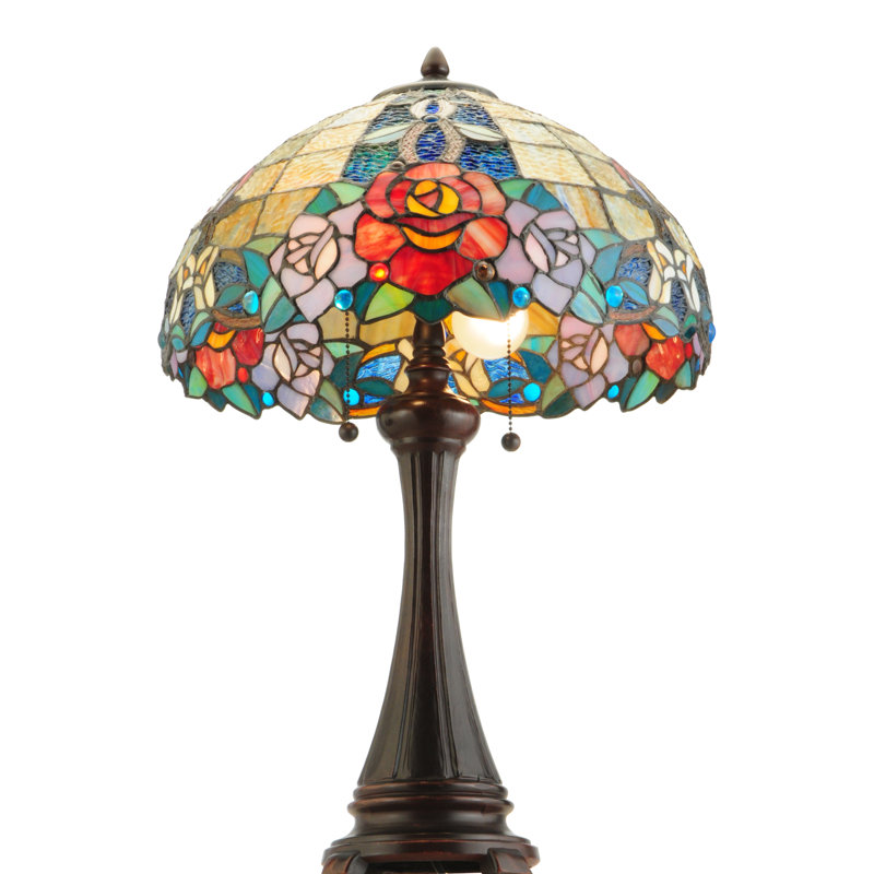 Rose Vine 25" Table Lamp
