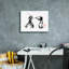 «Samurai Fight» par Pechane, art mural sur toile-939302683